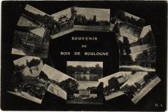 Souvenir du Bois de Boulogne à Paris 16e