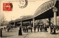 Perspective du Métro - Boulevard de la Villette à Paris 10e