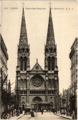 Carte postale ancienne Saint-Jean-Baptiste de Belleville
                                                                     à Paris 20e
                                