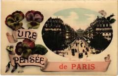 Une pensée de Paris 2e - Av de l'Opéra -
																					75002 Paris 2e
																			