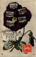 Une pensée de Paris -
													75 Paris
												