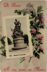 De Paris Je vous envoie ces Fleurs - Monument de Francis Garnier à Paris 5e