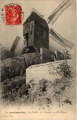 Montmartre - Le Moulin de la Galette en 1830 à Paris 18e
