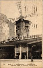 Le Moulin Rouge - Place Blanche à Paris 18e