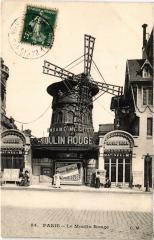 Le Moulin Rouge à Paris 18e
