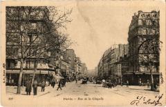 Rue de La Chapelle à Paris 18e
