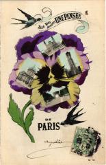 Elle vous apporte une pensée de Paris