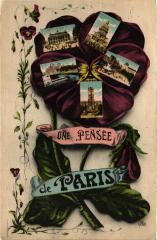 Une pensée de Paris -
													75 Paris
												
