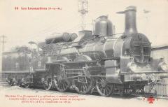 Train - Les Locomotives (P.L.M.)  - Machine C2 Compound