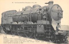 Train - Les Locomotives Francaises (P.L.M.)  - Machine N°6101