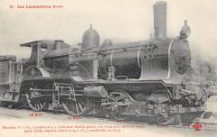Train - Les Locomotives (Nord) - Machine N°2132 - Compound