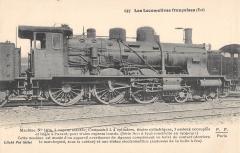 Train - Les Locomotives Francaises (Est)  - Machine N°3639 A Vapeur Saturee