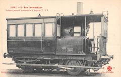 Train - Les Locomotives (Nord) - Voiture Postale Automobile A Vapeur Vsi