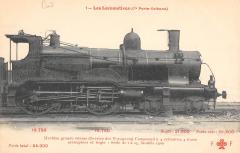 Train - Les Locomotives (Cie Paris Orleans) - Machine Grande Vitesse - Servi