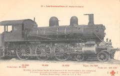 Train - Les Locomotives (Cie Paris Orleans) - Machine Pour Trains Lourds