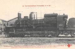 Train - Les Locomotives (P.L.M.)  - Machine B 3262 - Compound