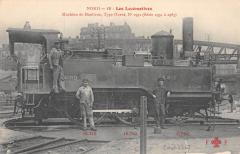 Train - Les Locomotives (Nord) - Machine De Banlieue - Type Ouest - N°2952 -
													France
												