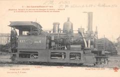 Train - Les Locomotives (Cie De L'Est) - Machine Service Gargan Livry