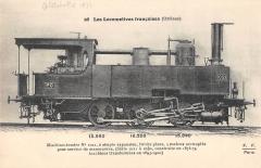 Train - Les Locomotives Francaises (Orleans) - Machine Tender N°1021