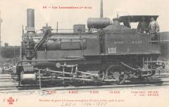 Train - Les Locomotives (Cie Du Nord) - Machine De Gare A 8 Roues