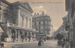 Chambery - Le Theatre Et La Rue D'Italie à Chambéry