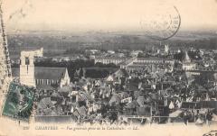Chartres - Vue Generale Prise De La Cathedrale à Chartres