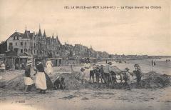 La Baule Sur Mer - La Plage Devant Les Chalets -
													44 Loire Atlantique
												