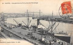 Nantes - Vue Generale Du Port Prise De L'Hermitage à Nantes