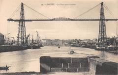 Nantes - Le Pont Transbordeur à Nantes