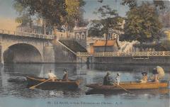 Le Mans - Coin Pittoresque Sur L'Huisne au Mans