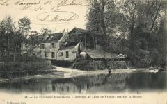 Auberge de l'Ecu de France, vue sur la Marne -
													94 Val de Marne
												