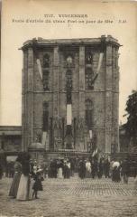 Porte d'entrée du vieux Fort un joir de féte