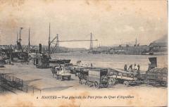 Nantes - Vue Generale Du Port Prise Du Quai D'Aiguillon à Nantes