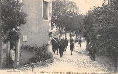 Nantes - La Releve De La Garde A La Caserne Du 47e Regiment D'Artillerie à Nantes