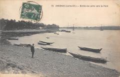 Ancenis - Bords De Loire Vers Le Pont -
													44 Loire Atlantique
												