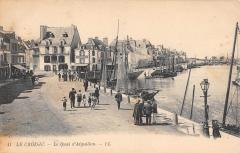 Le Croisic - La Quai D'Aiguillon au Croisic