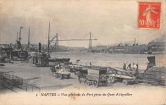 Nantes - Vue Generale Du Port Prise Du Quai D'Aiguillon à Nantes