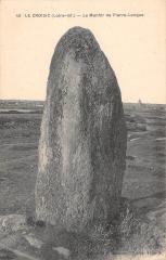 Le Croisic - Le Menhir De Pierre Longue au Croisic