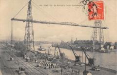 Nantes - Le Port Et Le Pont A Transbordeur à Nantes