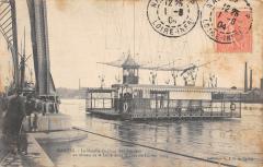 Nantes - Nacelle Du Pont Transbordeur - Niveau Loire - Crue Fevrier 1904 -
																					44200 Nantes
																			
