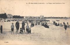 Le Pouliguen - La Plage - Vers L'Entree Du Port au Pouliguen