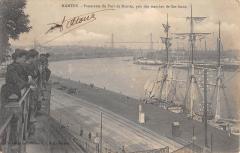 Nantes - Panorama Du Port De Nantes - Pris Des Marches De Sainte-Anne à Nantes
