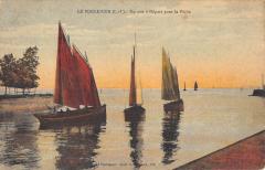 Le Pouliguen - Un Soir - Depart Pour La Peche -
																					44510 Le Pouliguen
																			