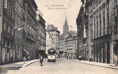 Saverne - Rue Du 22 Novembre - Tramway à Saverne