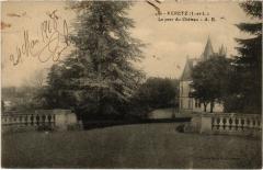 Veretz le parc du chateau