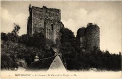 Montbazon le Donjon Statue de la Vierge à Montbazon