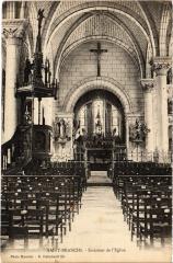 St Branchs interieur de l'eglise