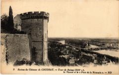 Coudray Ruines du chateau Tour de Boissy