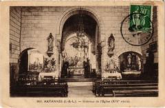 Artannes interieur de l'eglise