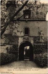 Rouziers Chateau des Grand Maisons le portail